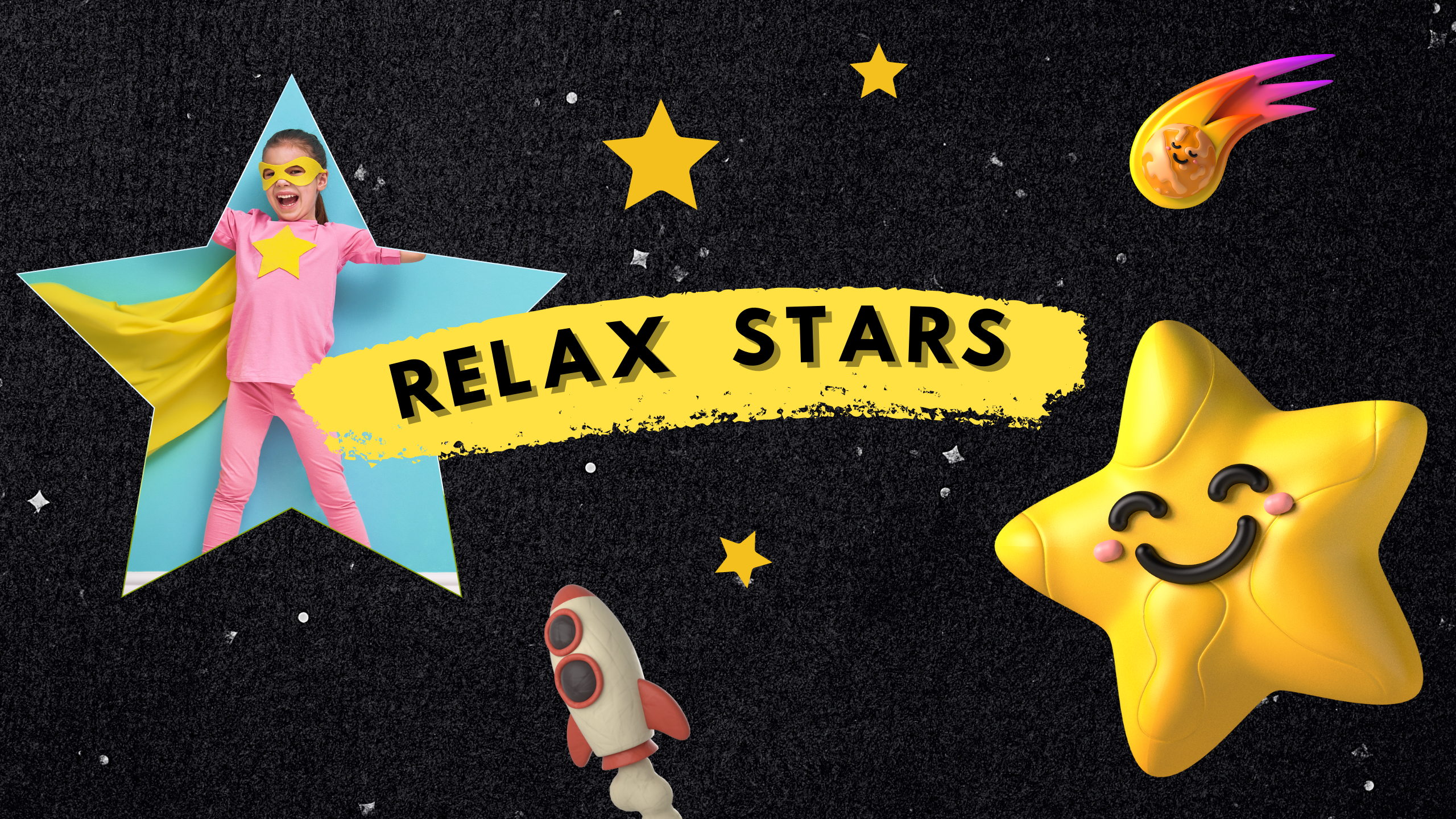 "Relax Stars" - Konzentration & Entspannung für Kinder (6-12 J.) mit Autogenem Training (Onlinekurs)